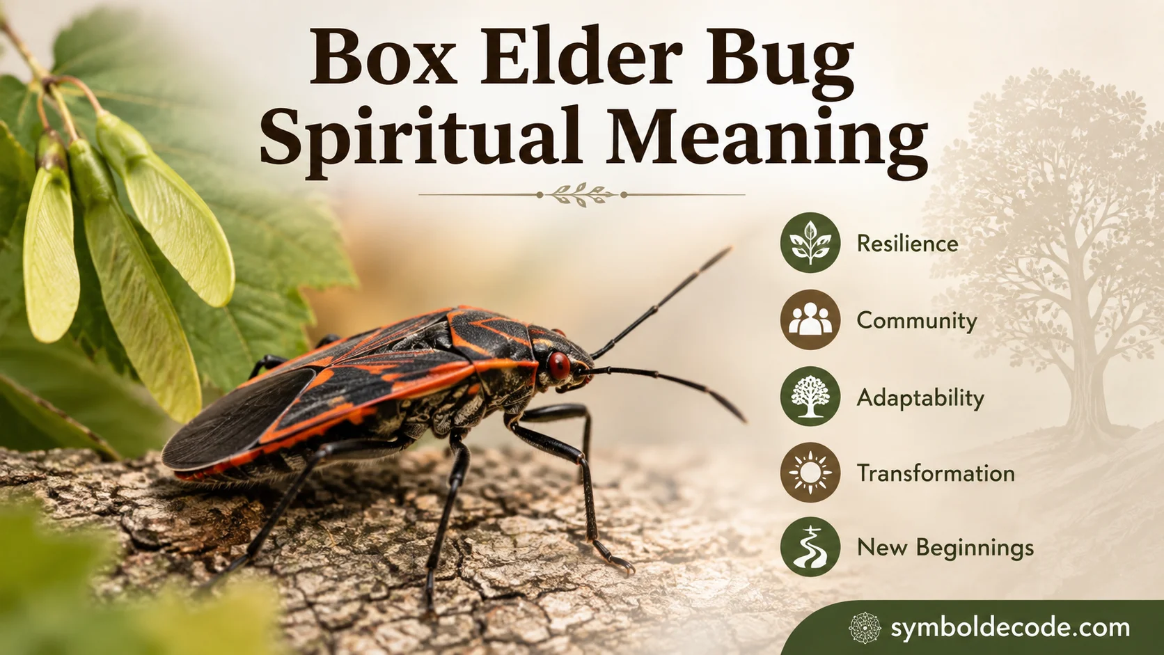 Box Elder Bug Spiritual Meaning