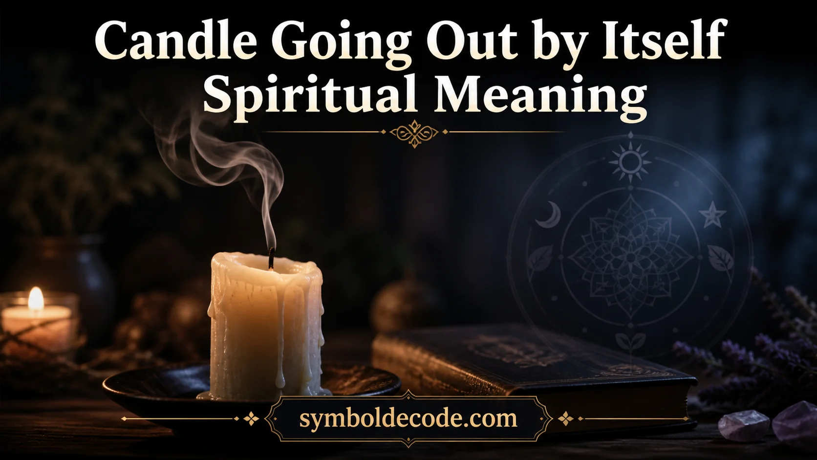 Candle Going Out by Itself Spiritual Meaning