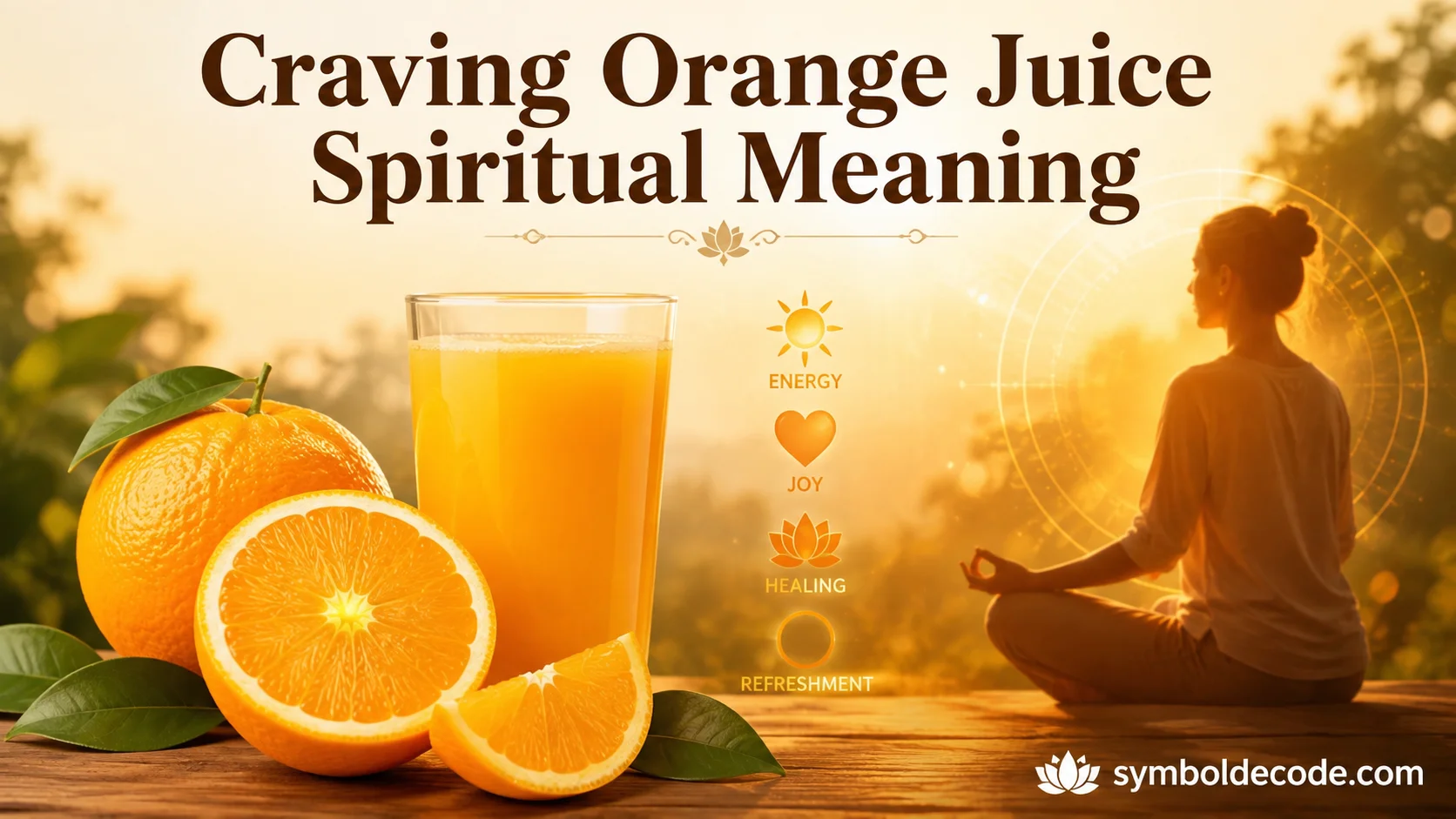 Craving Orange Juice Spiritual Meaning