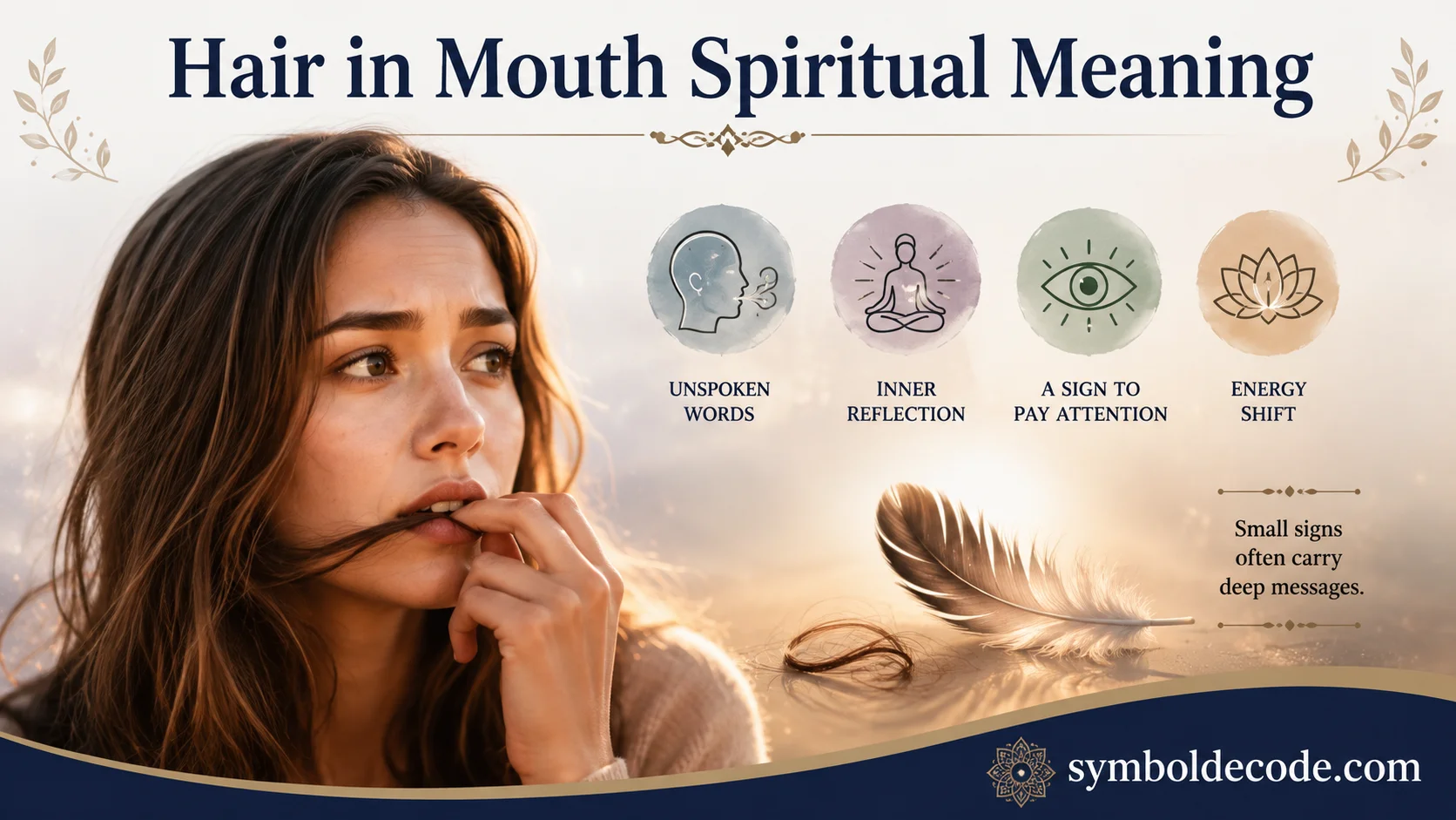 Hair in Mouth Spiritual Meaning