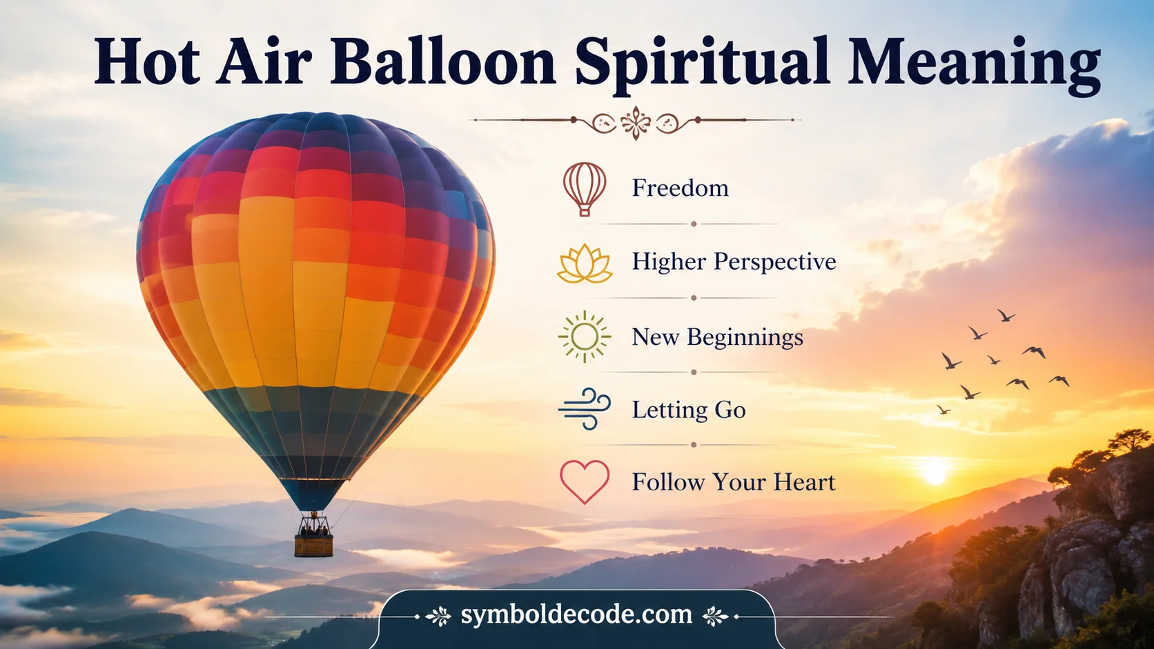 Hot Air Balloon Spiritual Meaning
