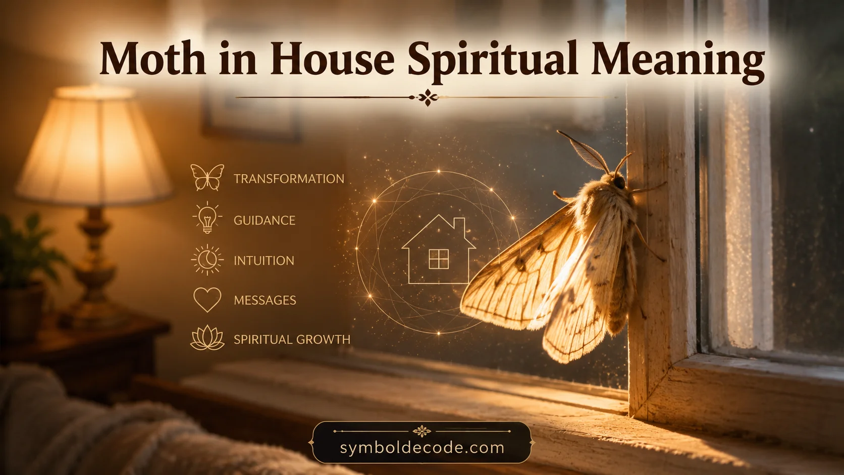 Moth in House Spiritual Meaning