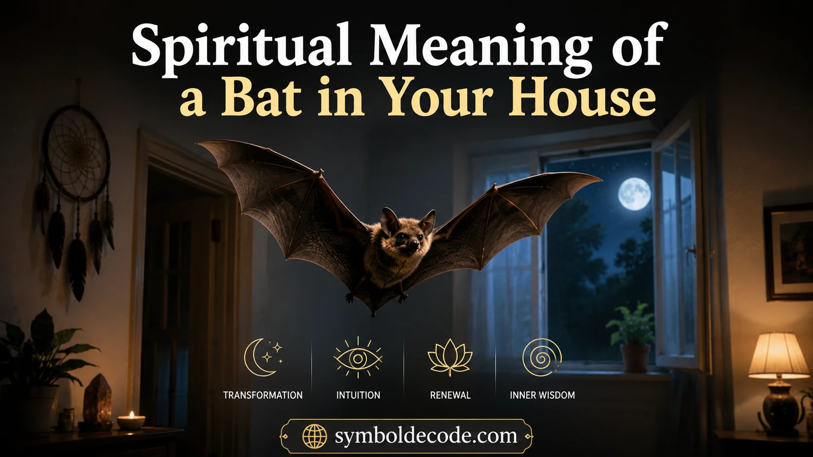 Spiritual Meaning of a Bat in Your House