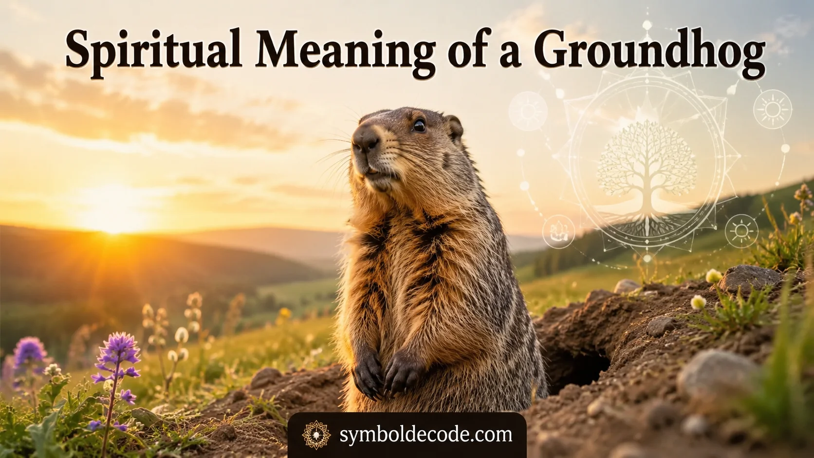 Spiritual Meaning of a Groundhog