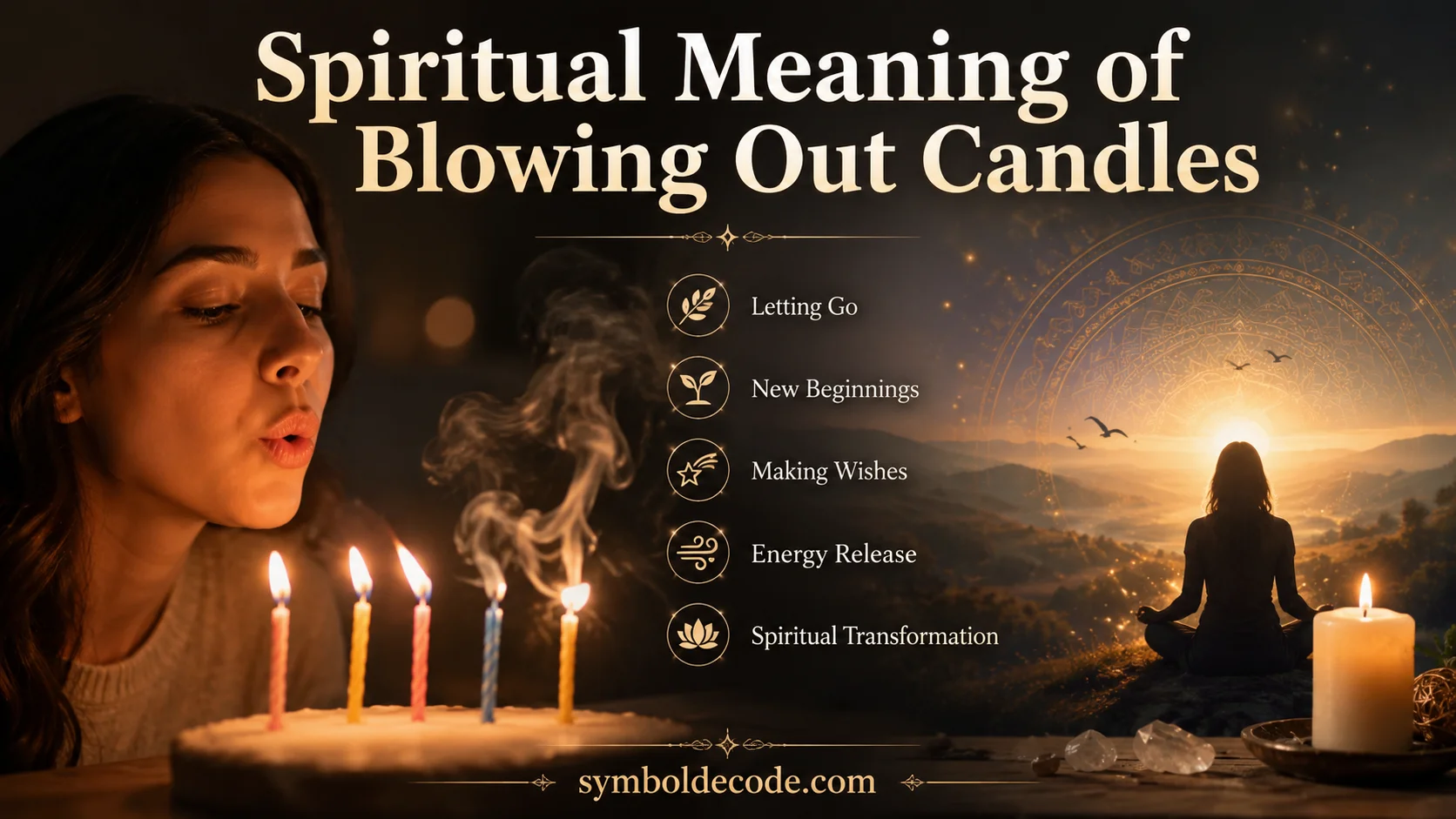 Spiritual Meaning of Blowing Out Candles