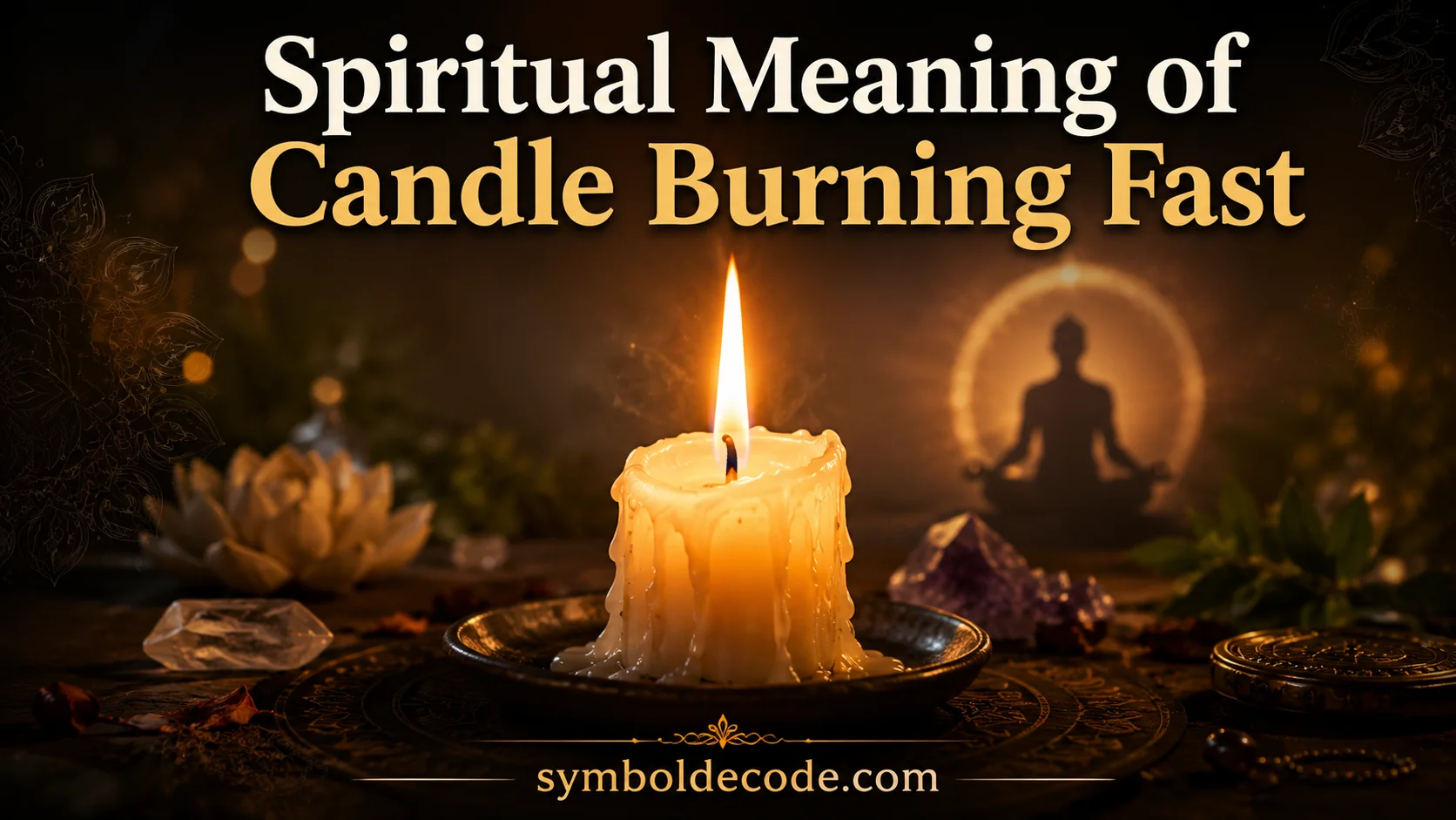 Spiritual Meaning of Candle Burning Fast