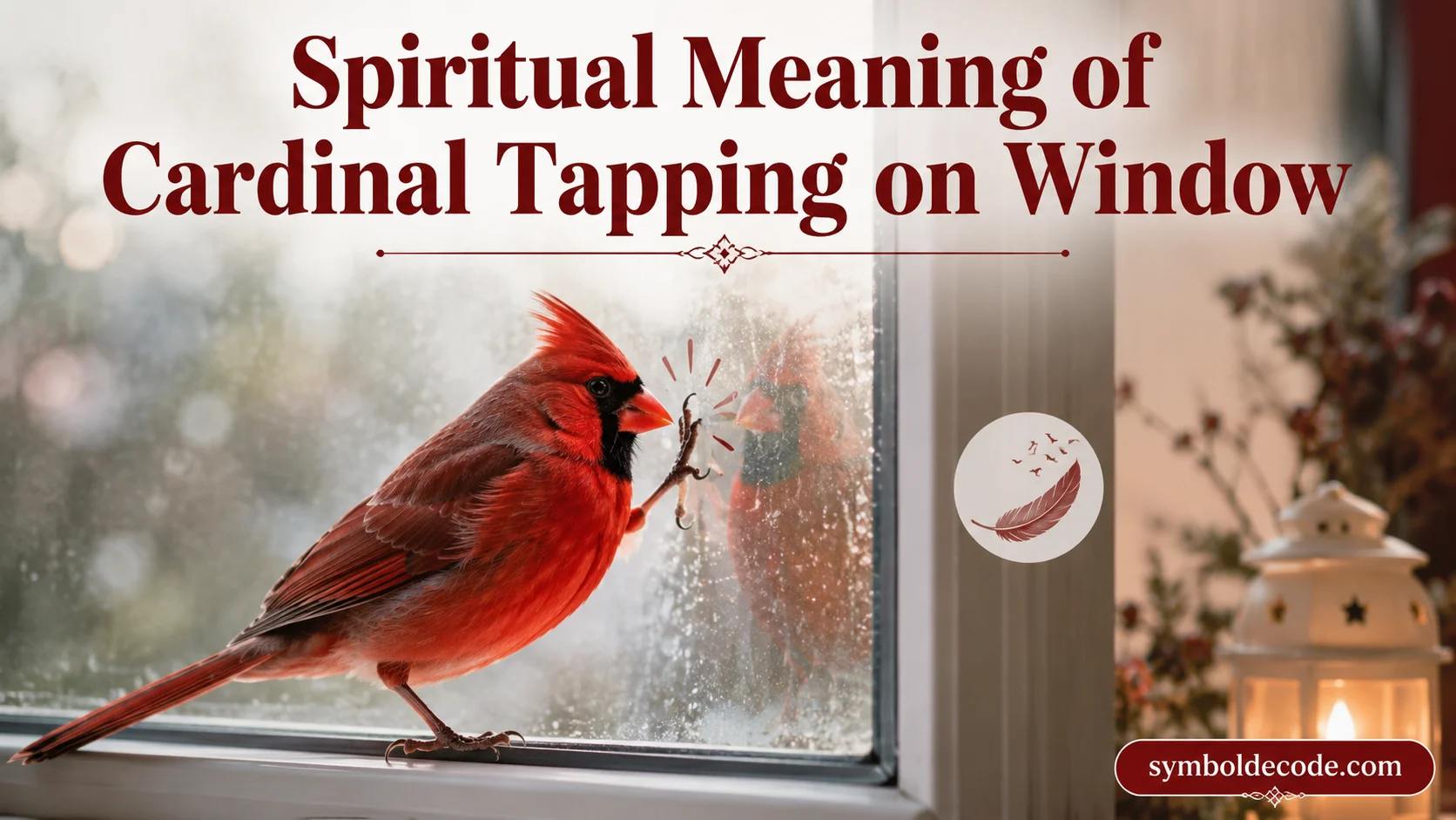 Spiritual Meaning of Cardinal Tapping on Window