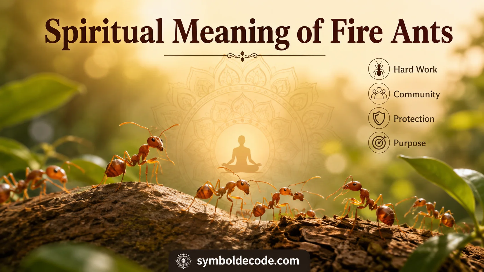 Spiritual Meaning of Fire Ants
