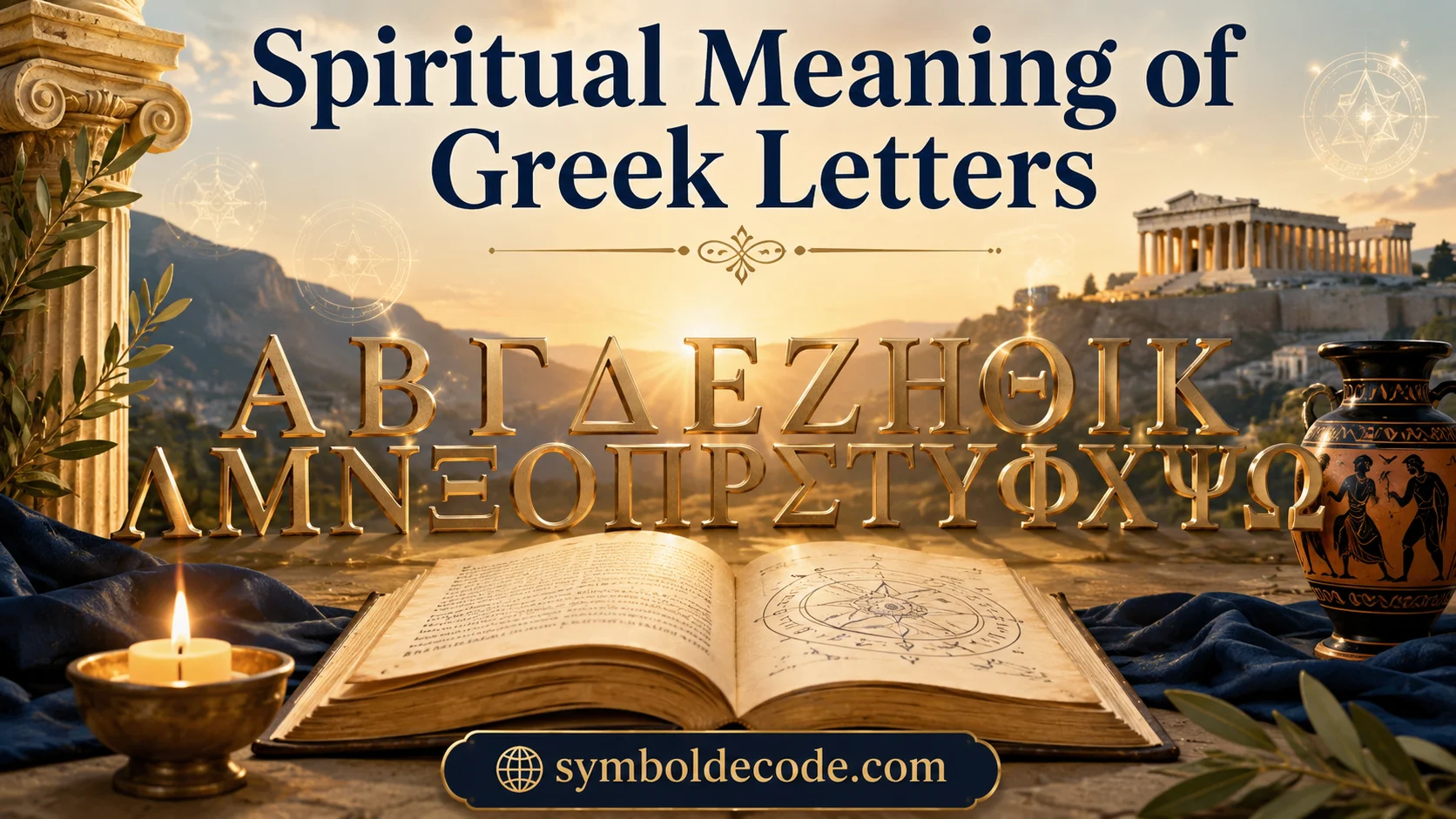Spiritual Meaning of Greek Letters