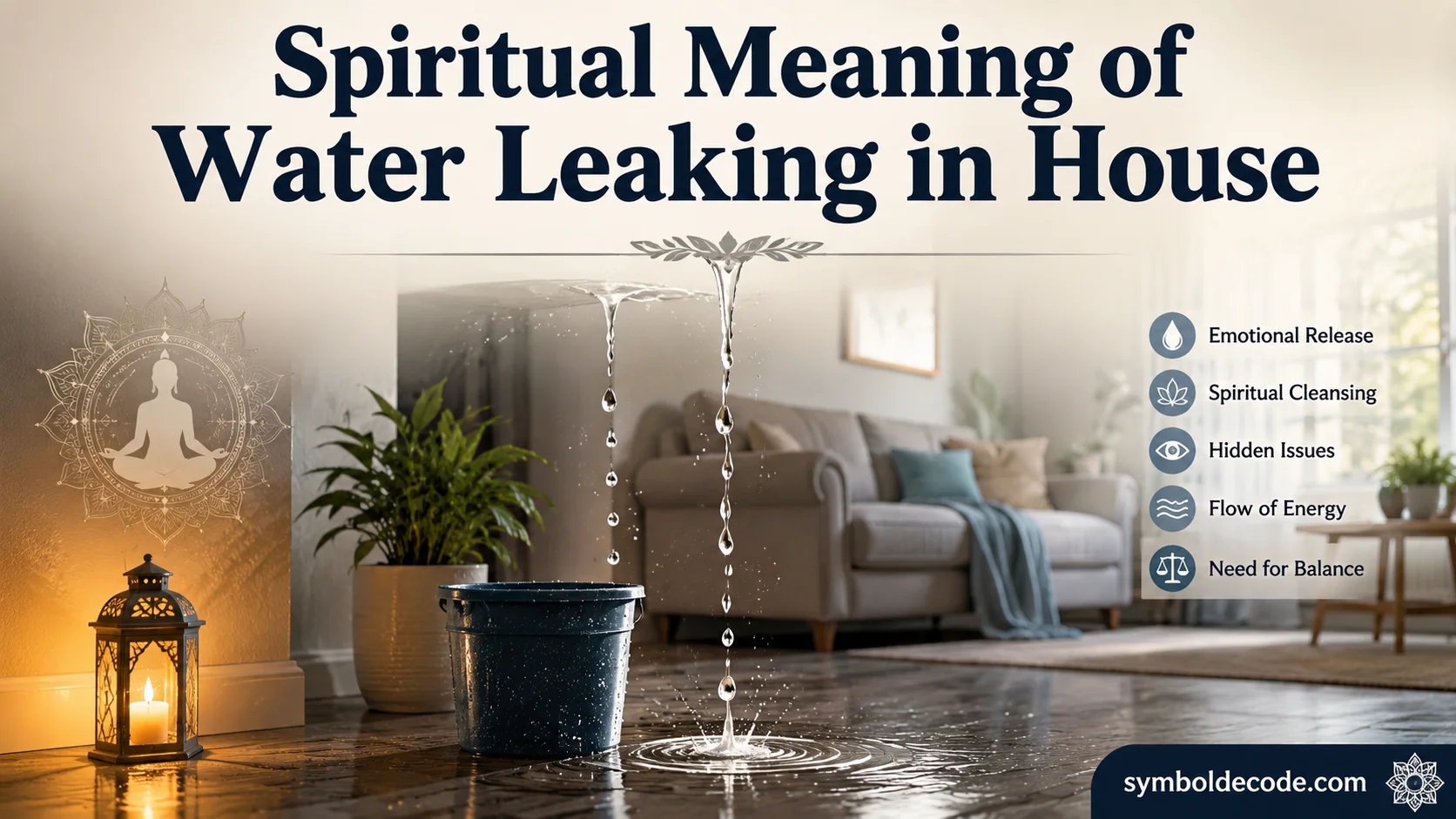 Spiritual Meaning of Water Leaking in House
