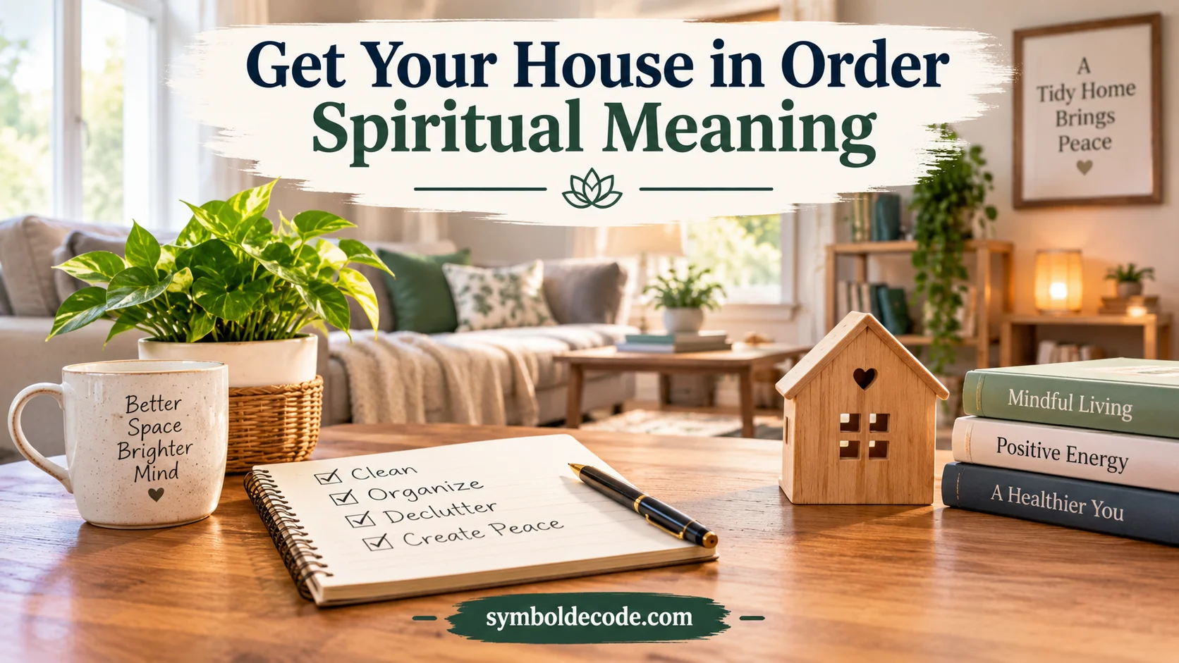 Get Your House in Order Spiritual Meaning