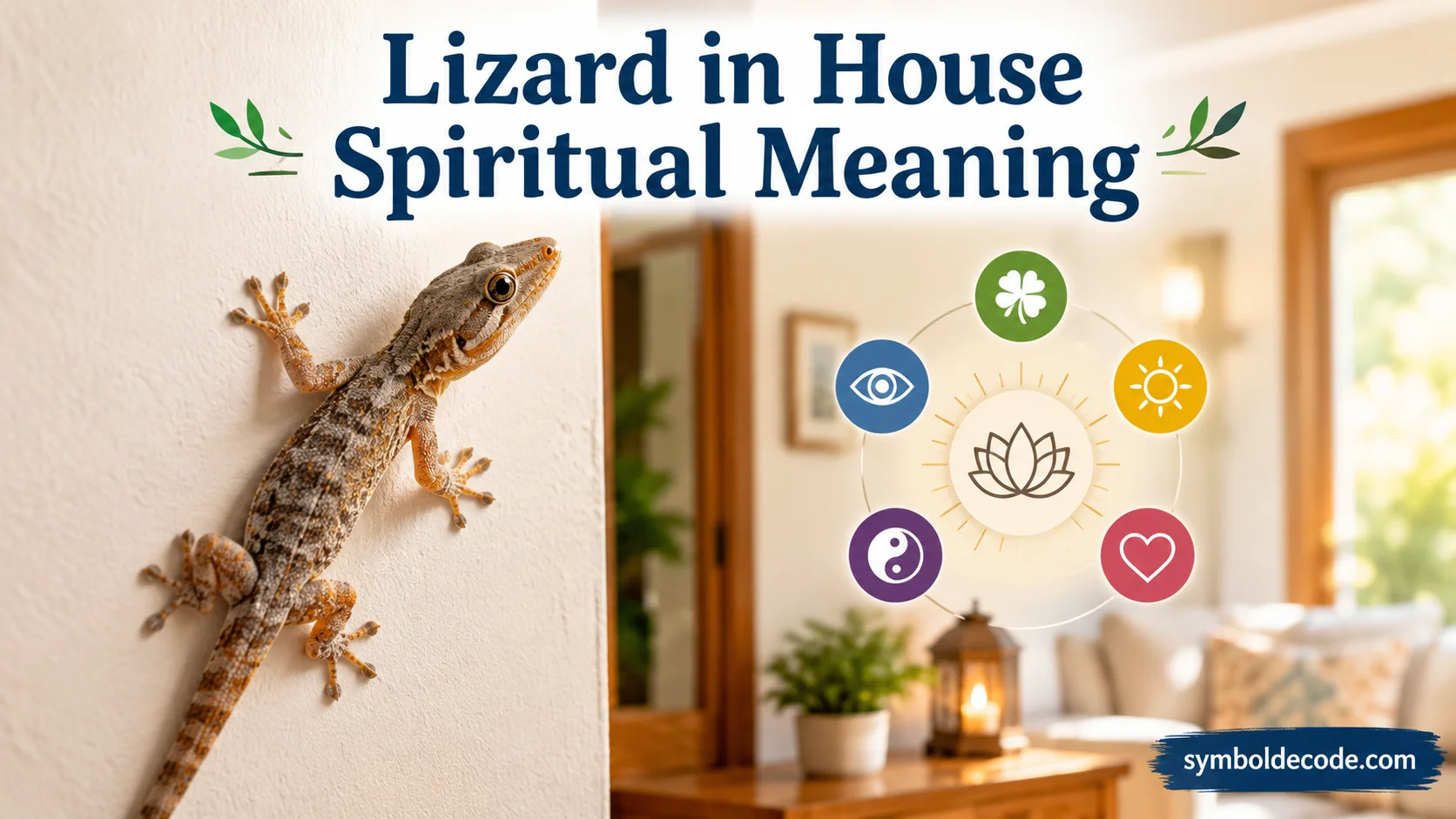 Lizard in House Spiritual Meaning
