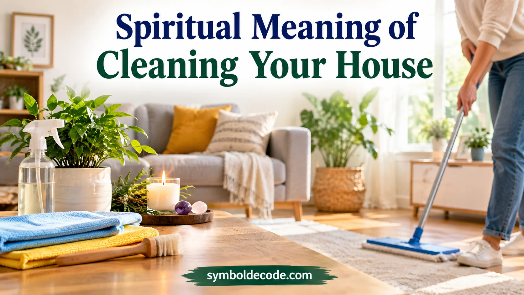 Spiritual Meaning of Cleaning Your House