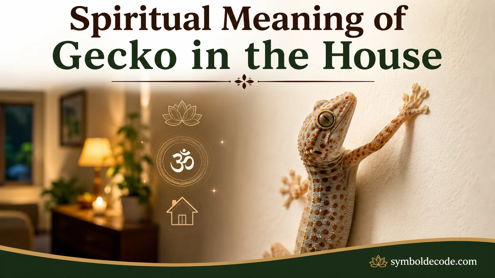 Spiritual Meaning of Gecko in the House