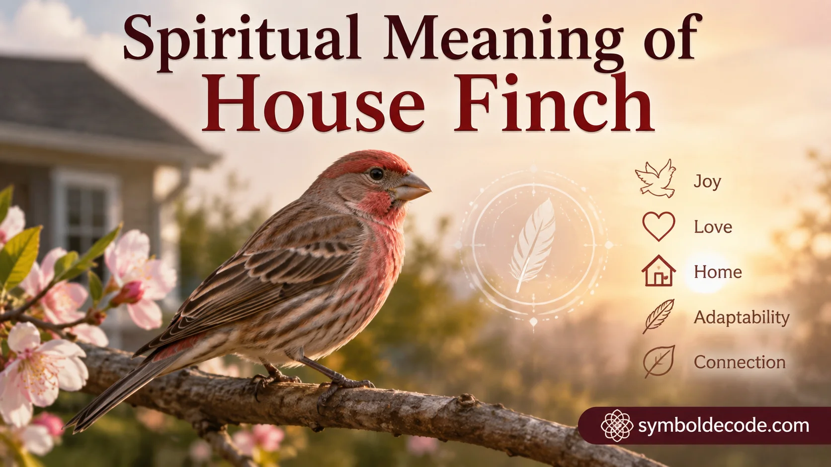 Spiritual Meaning of House Finch