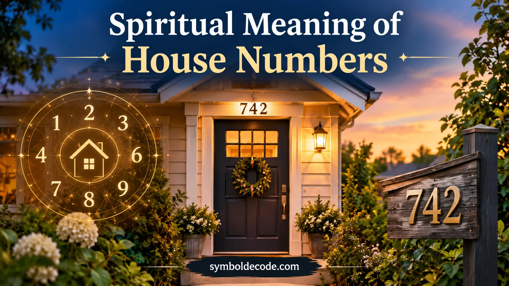 Spiritual Meaning of House Numbers