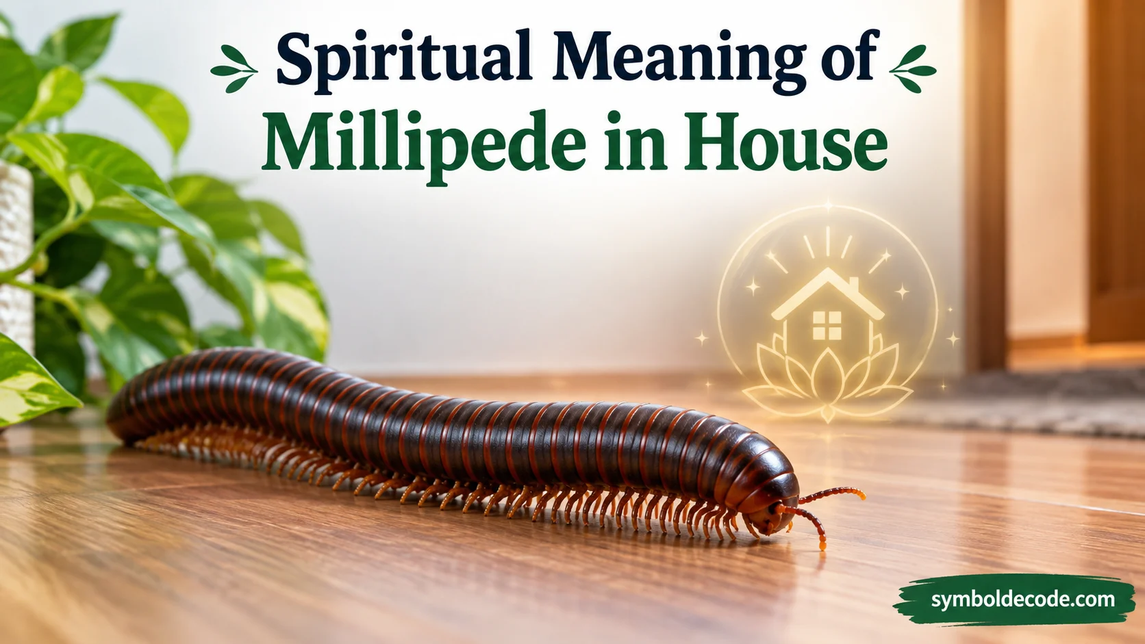 Spiritual Meaning of Millipede in House