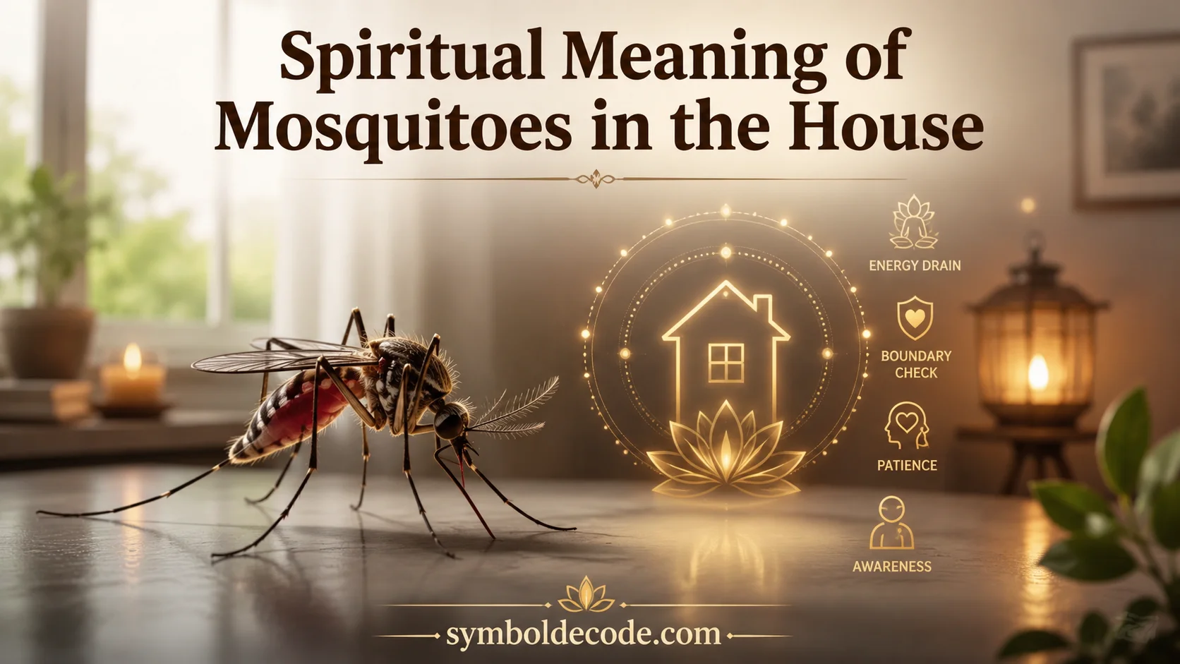 Spiritual Meaning of Mosquitoes in the House