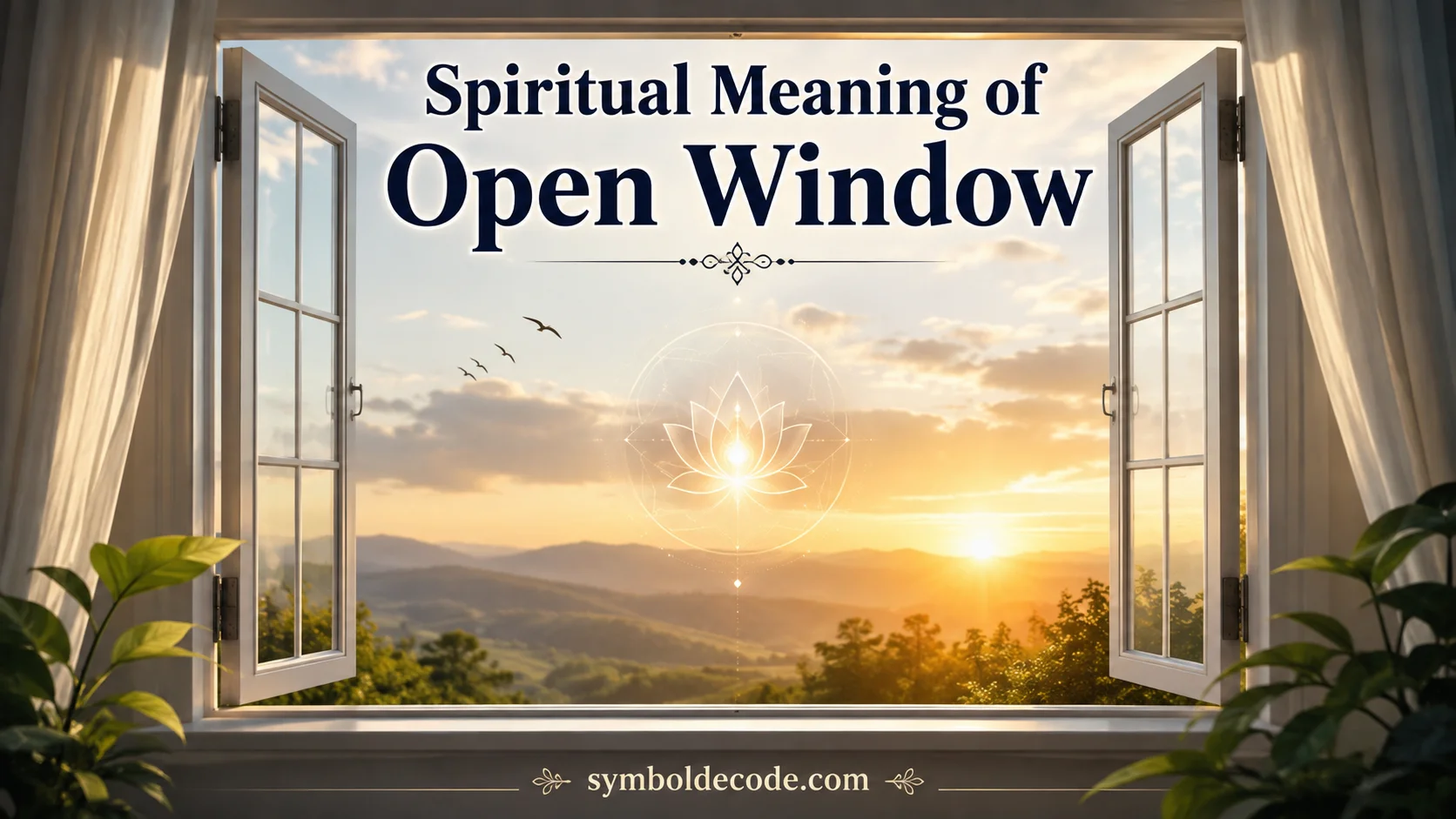 Spiritual Meaning of Open Window