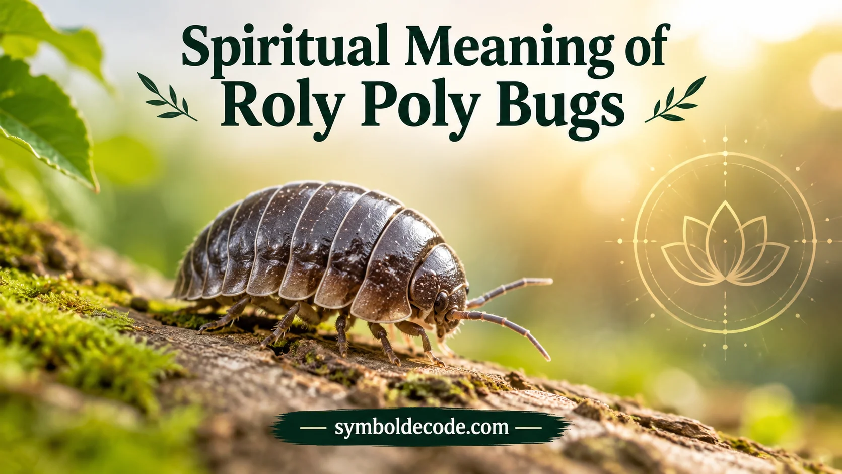 Spiritual Meaning of Roly Poly Bugs