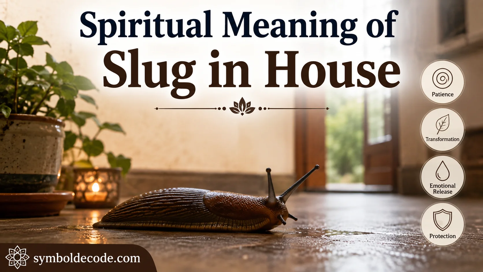 Spiritual Meaning of Slug in House