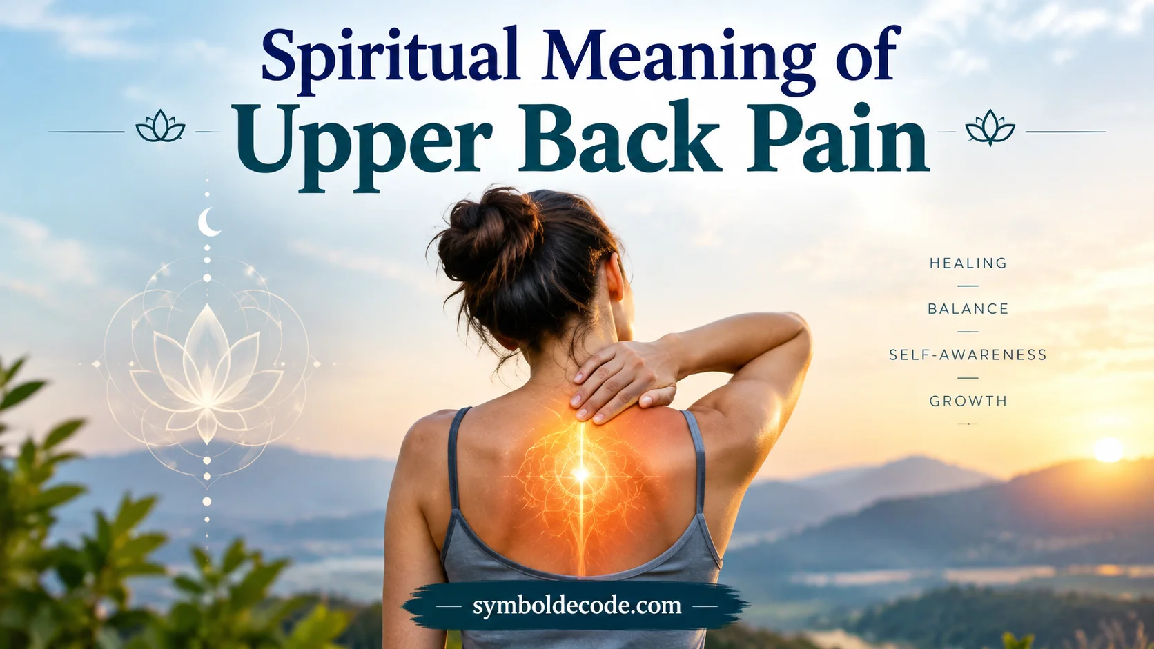 Spiritual Meaning of Upper Back Pain
