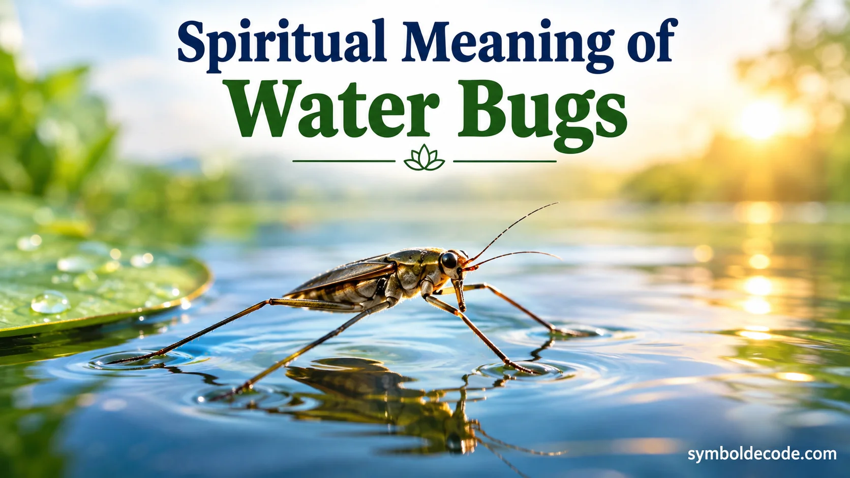 Spiritual Meaning of Water Bugs
