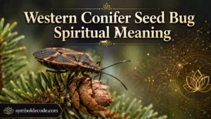 Western Conifer Seed Bug Spiritual Meaning