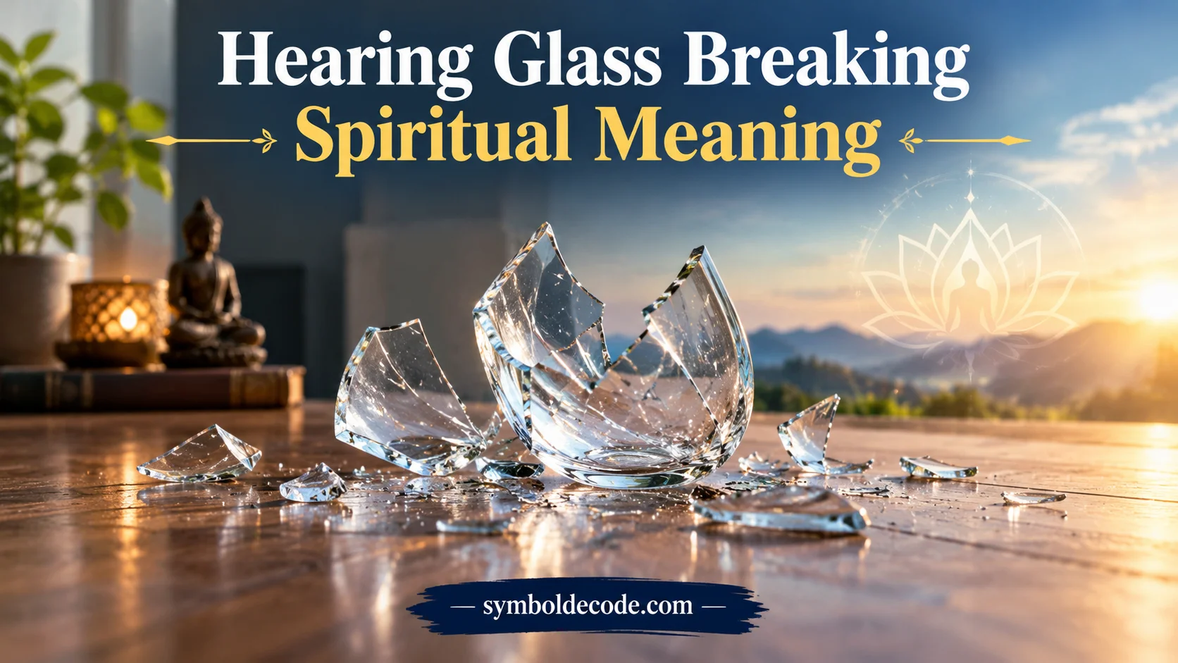 Hearing Glass Breaking Spiritual Meaning