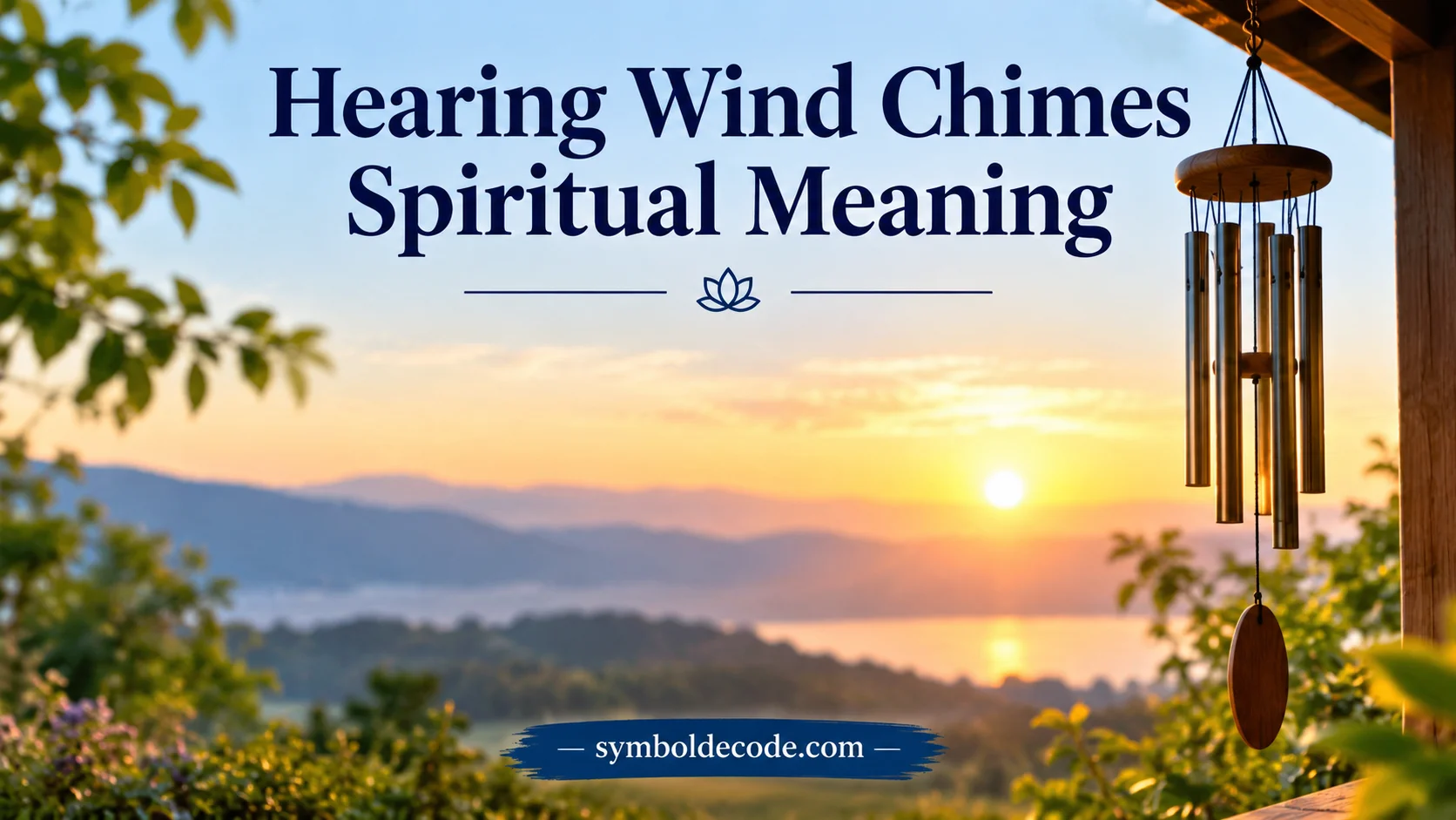 Hearing Wind Chimes Spiritual Meaning