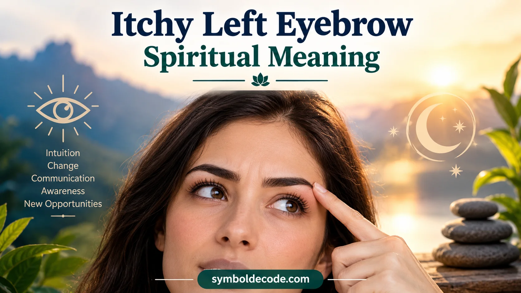 Itchy Left Eyebrow Spiritual Meaning