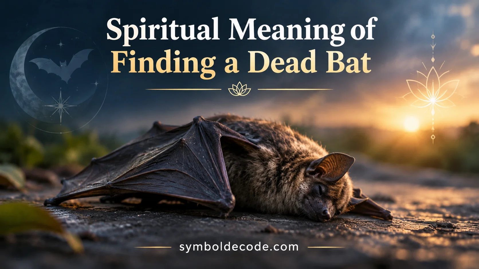 Spiritual Meaning of Finding a Dead Bat